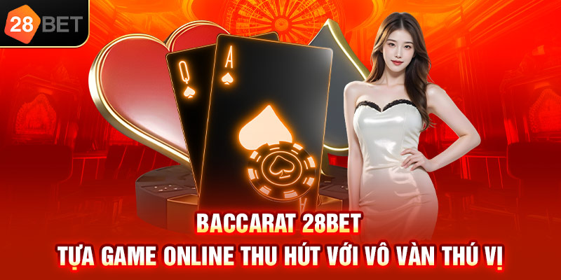 Baccarat 28bet tựa game online thu hút với vô vàn thú vị