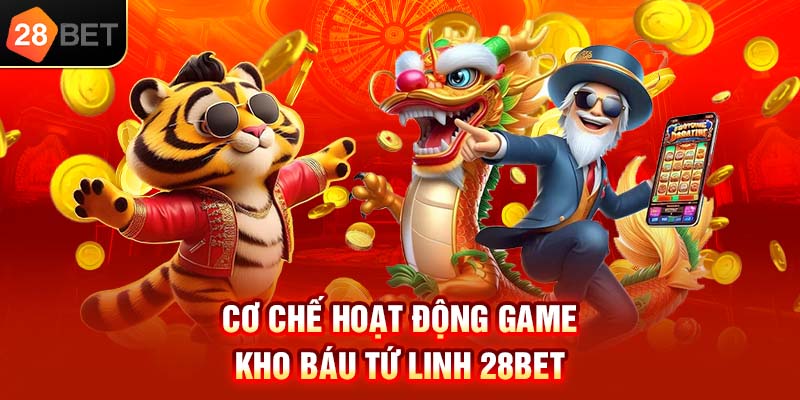 Cơ chế hoạt động game Kho Báu Tứ Linh 28bet
