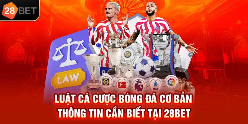 Luật cá cược bóng đá cơ bản thông tin cần biết tại 28bet