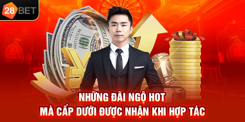 Những đãi ngộ HOT mà cấp dưới được nhận khi hợp tác