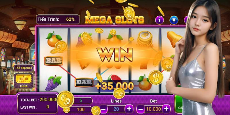 Quay kích hoạt free spin jackpot